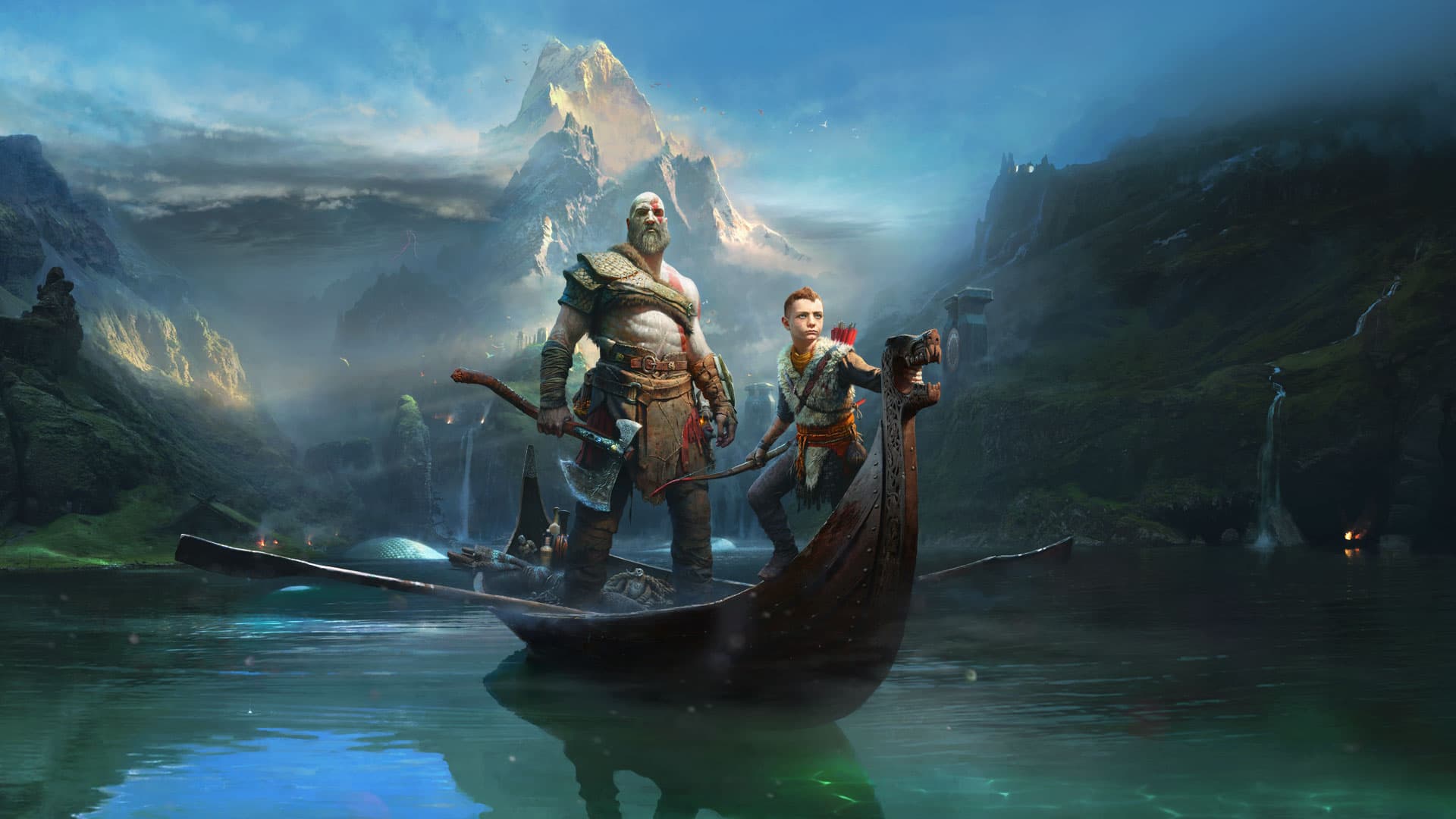 God of War (2018) cover